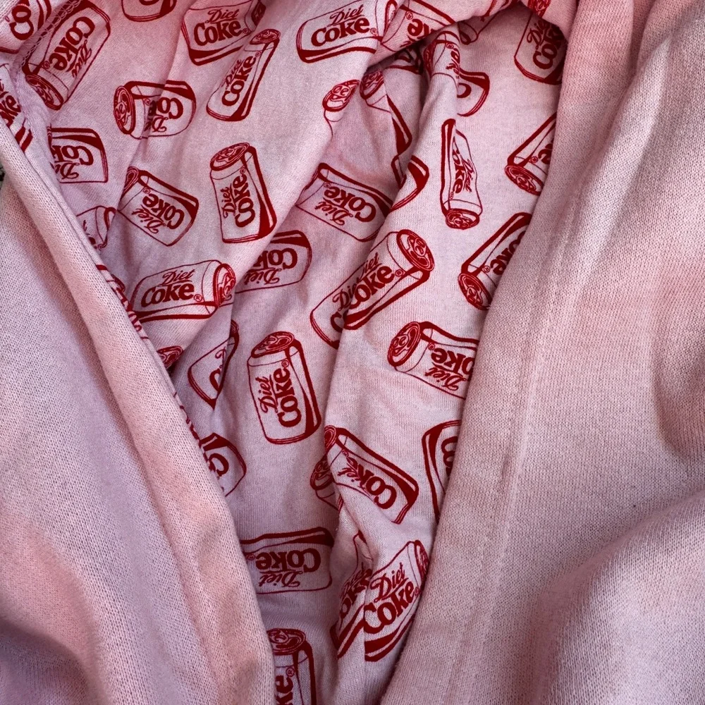 Coca-Cola "Diet Coke" Cropped Hoodie. - Picture 3 of 3
